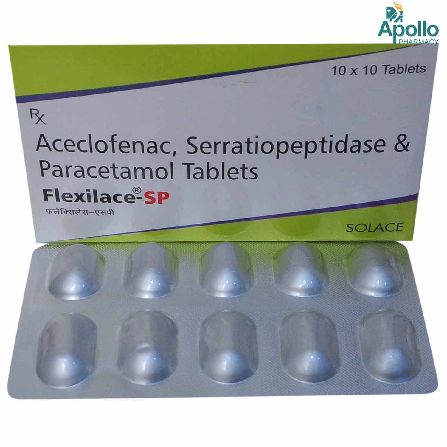 Flexilace Sp Tablet Price Uses Side Effects Composition Apollo Pharmacy