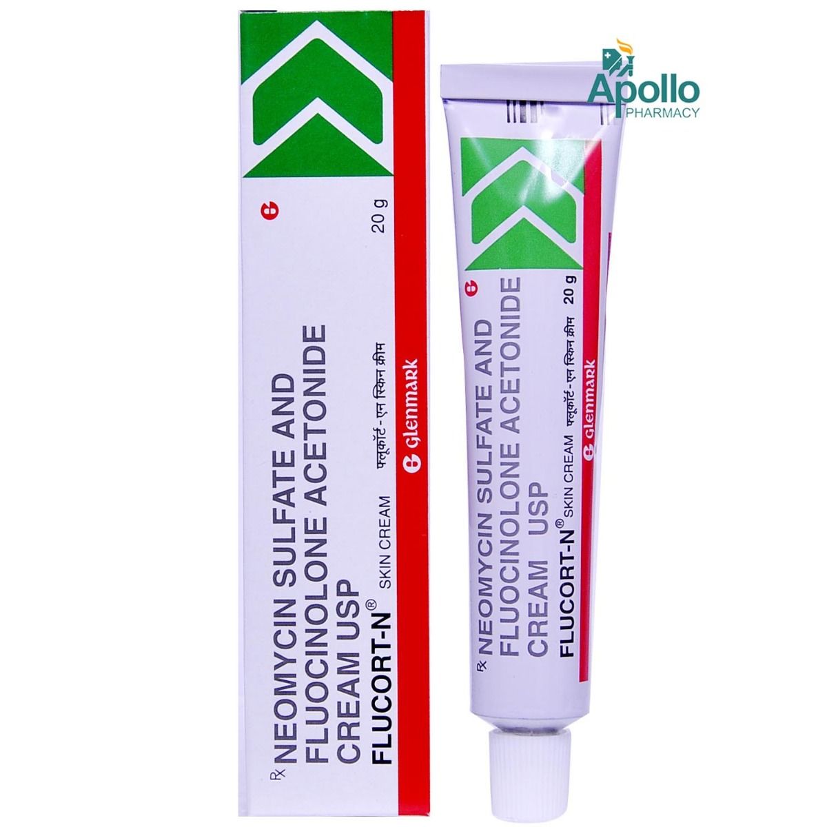 Flucort N Cream 20 gm Price, Uses, Side Effects, Composition - Apollo ...