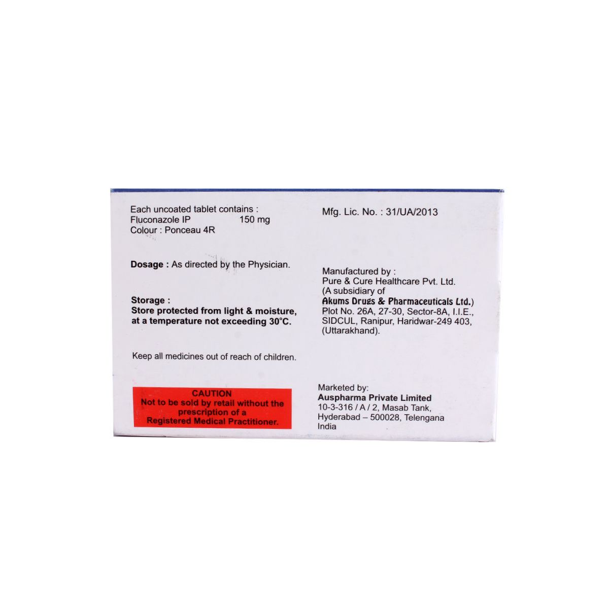 Fluzol 150 mg Tablet 1's Price, Uses, Side Effects, Composition ...