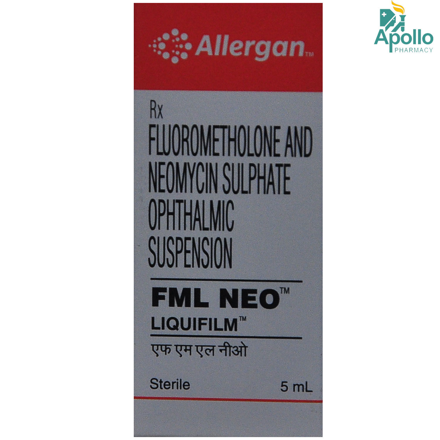 FML NEO Liquifilm Eye Drops 5 ml Price, Uses, Side Effects, Composition ...