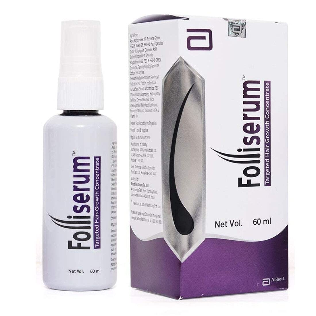 Folliserum Hair Growth Serum, 60 ml Price, Uses, Side Effects, Composition  - Apollo Pharmacy