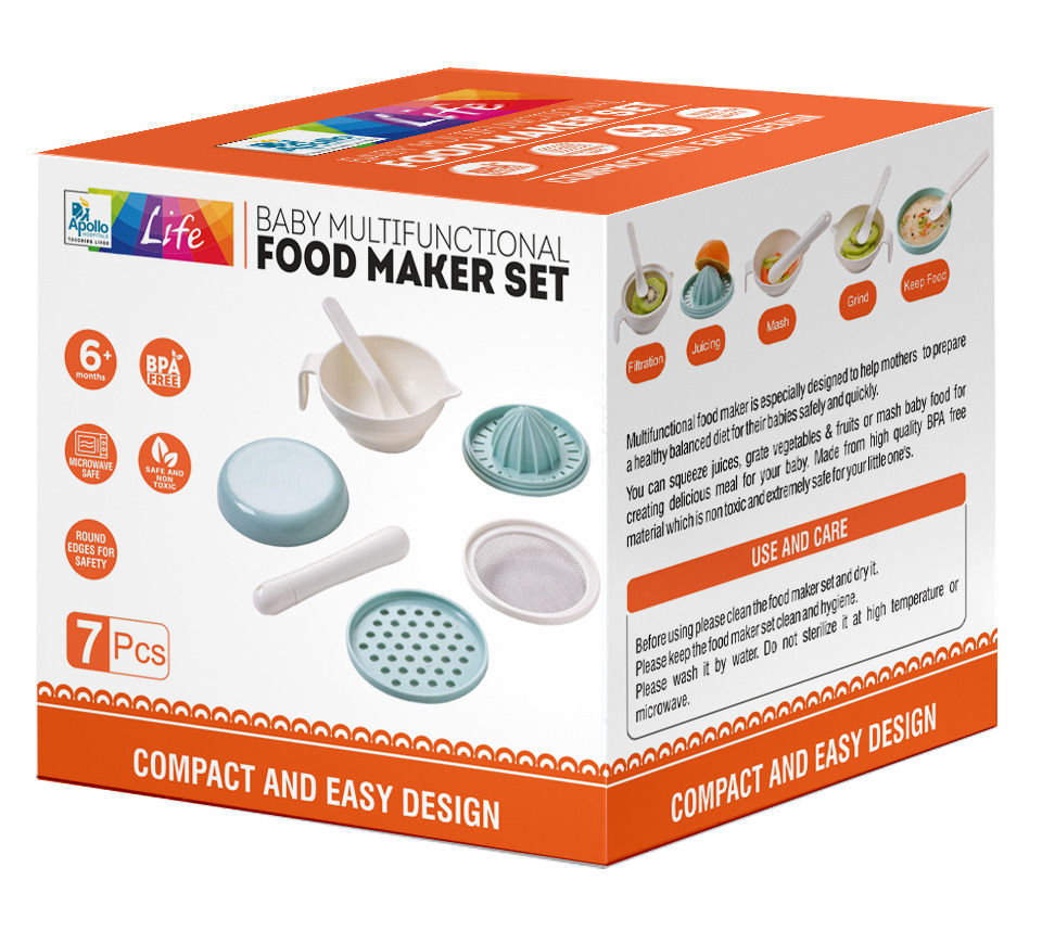 Buy Apollo Life Baby Multifunctional Food Maker Set, 1 Count Online