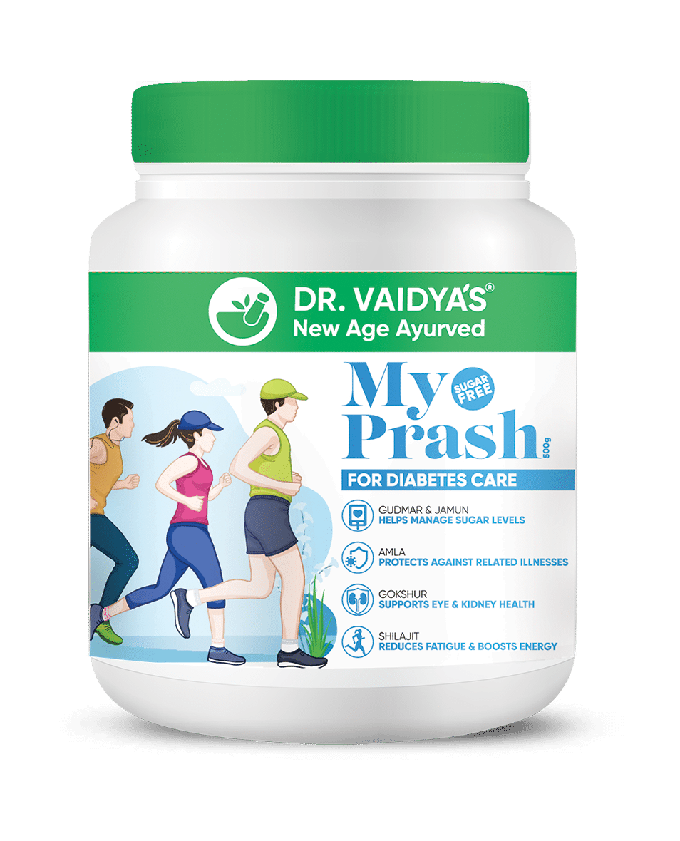 Buy DR. Vaidya's My Prash Chyawanprash for Diabetes Care, 500 gm Online