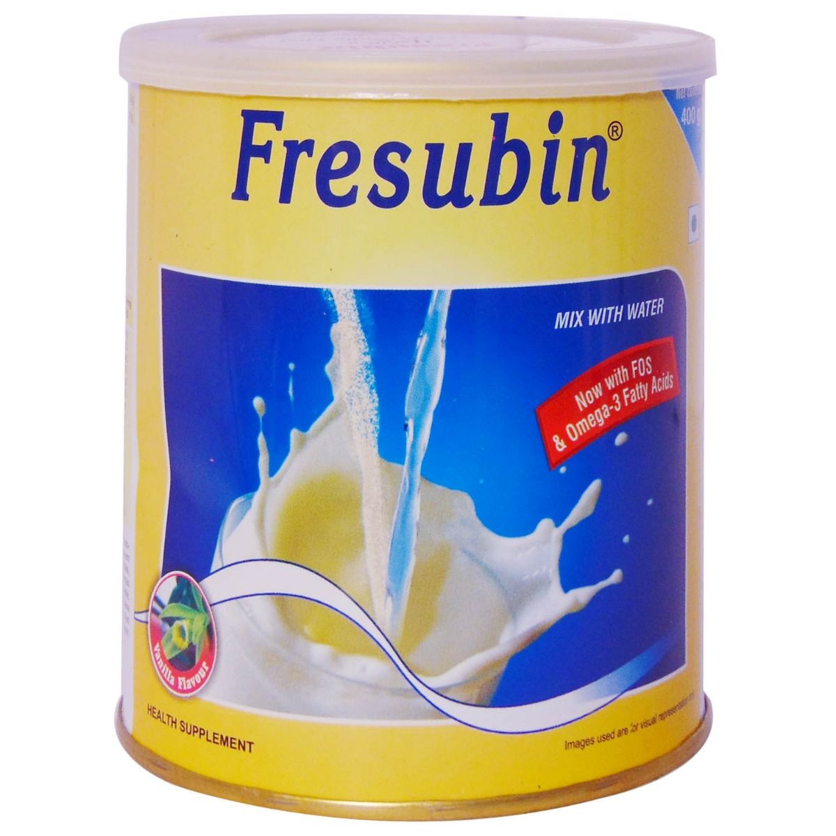 Fresubin Vanilla Flavour Nutrition Powder, 400 gm Tin, Pack of 1 