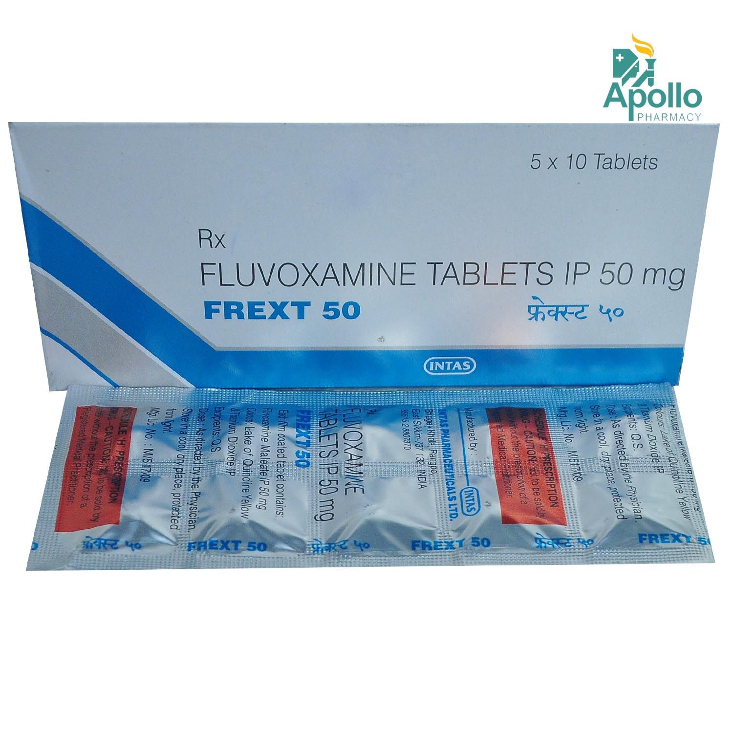 Frext 50 Tablet 10's Price, Uses, Side Effects, Composition - Apollo ...