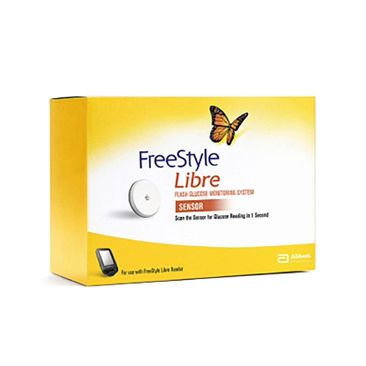 Buy FreeStyle Libre Sensor - Flash Glucose Monitoring System, 1 Count Online