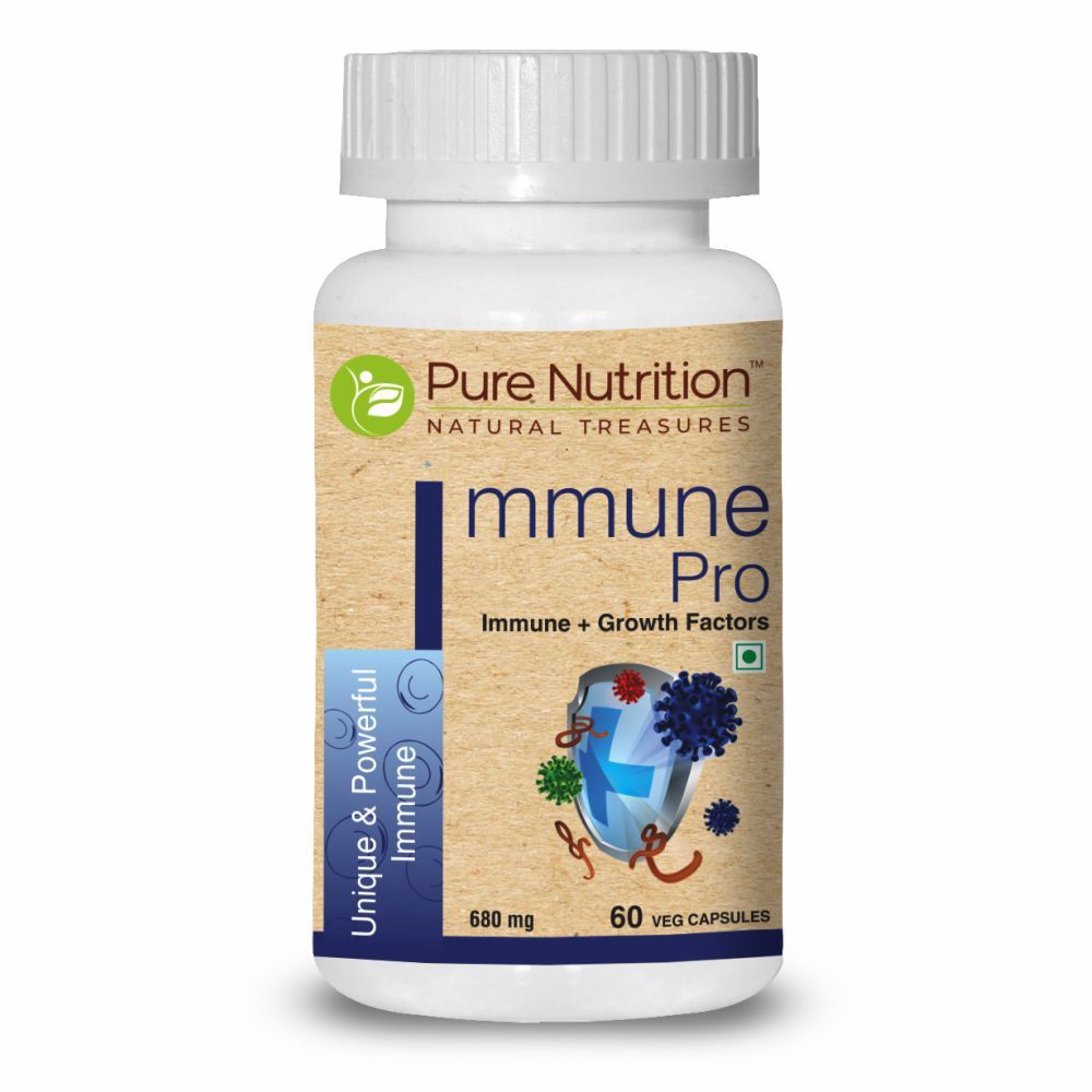 Pure Nutrition Immune Pro 680 mg, 60 Capsules, Pack of 1 