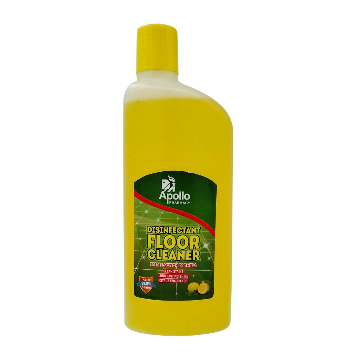Buy Apollo Pharmacy Disinfectant Floor Cleaner, 1200 ml (3x400 ml) Online