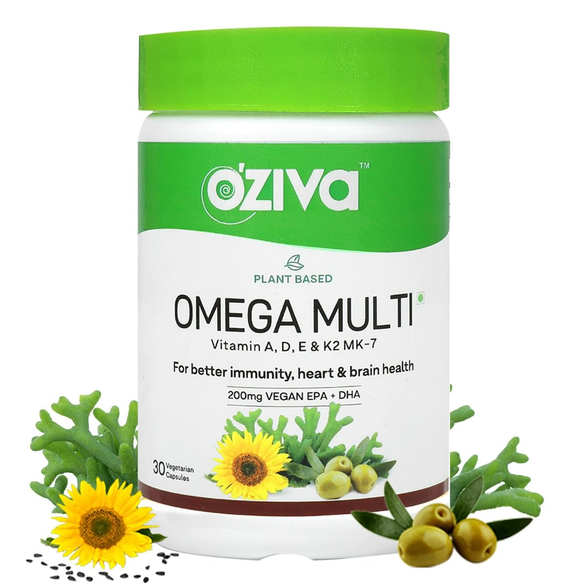 OZiva Omega Multi, 30 Capsules, Pack of 1 