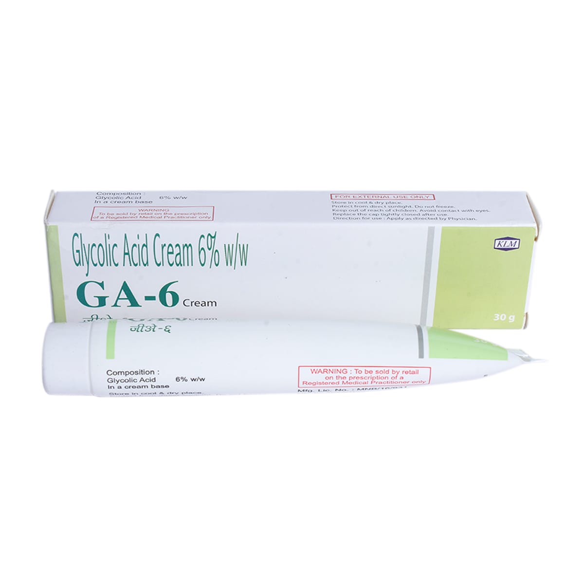 GA-6 Cream 30 gm Price, Uses, Side Effects, Composition - Apollo Pharmacy