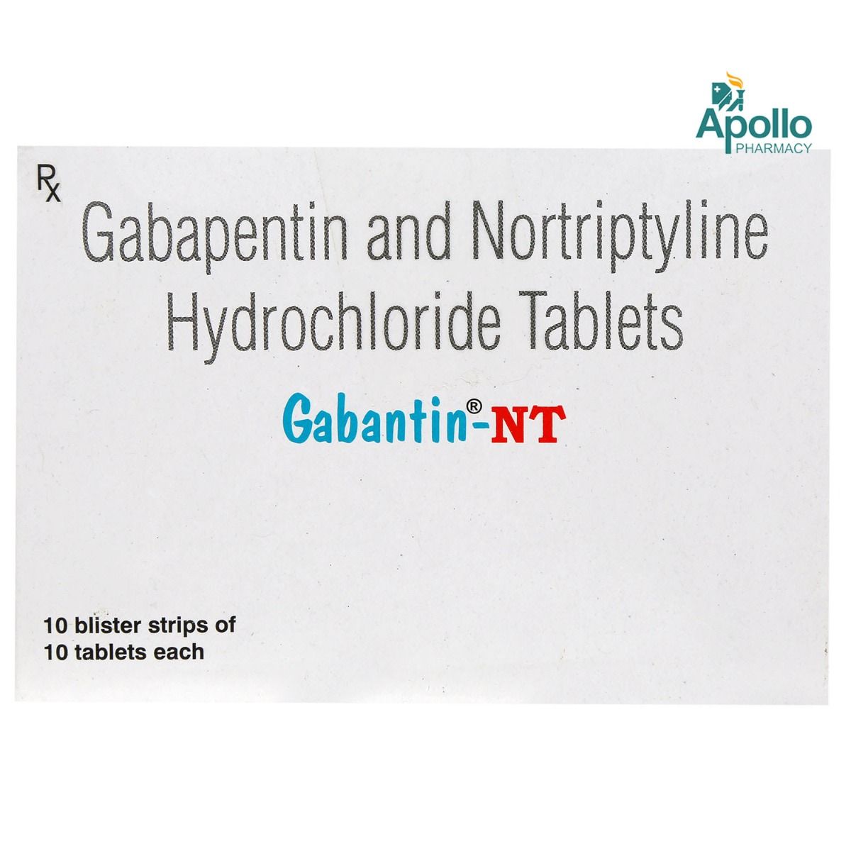 Gabantin Nt Tablet 10 S Price Uses Side Effects Composition Apollo Pharmacy