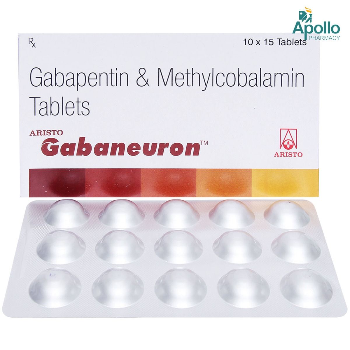 Gabaneuron Tablet 15's, Pack of 15 TABLETS