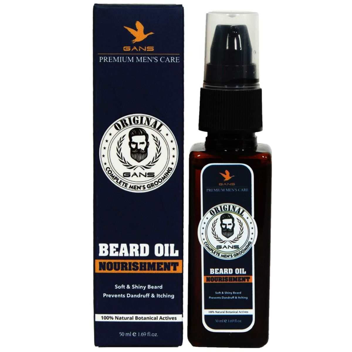 Buy Gans Nourishment Beard Oil, 50 ml Online