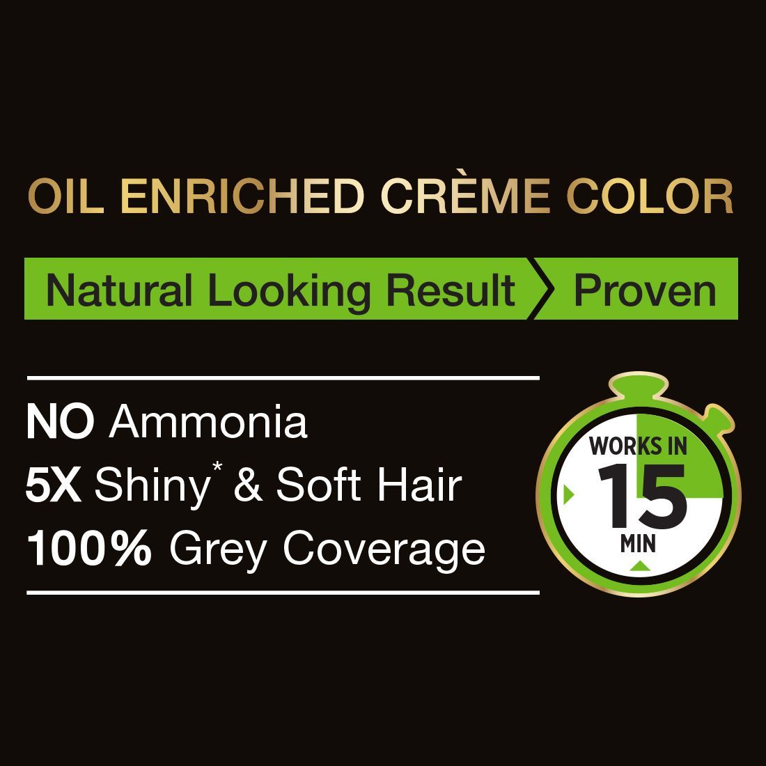 Garnier Black Naturals Haarfarbe Shade 2 (8er Pack) – ölreiche Creme-Farbe In 15 Minuten