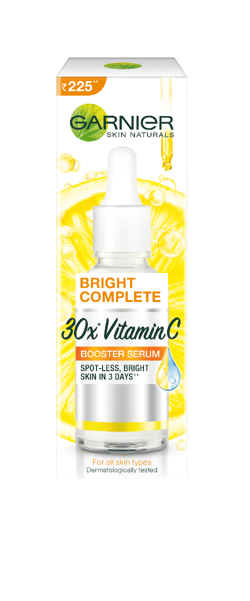 Garnier Skin Naturals Bright Complete 30X Vitamin C Booster Serum, 15 ml  Price, Uses, Side Effects, Composition - Apollo Pharmacy