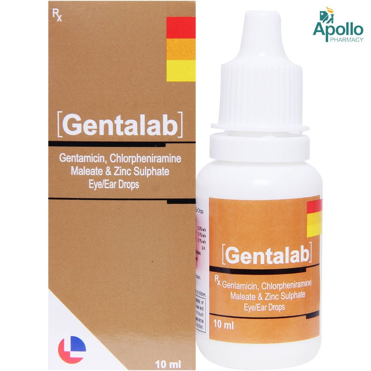 Gentalab Eye/Ear Drops 10ml Price, Uses, Side Effects, Composition