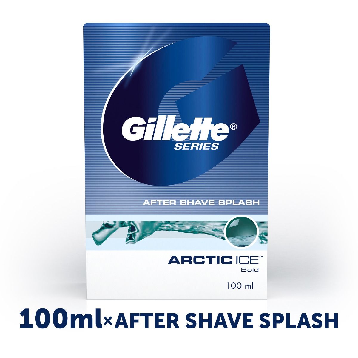 Buy Gillette Series Arctic Ice After Shave Splash, 100 ml Online