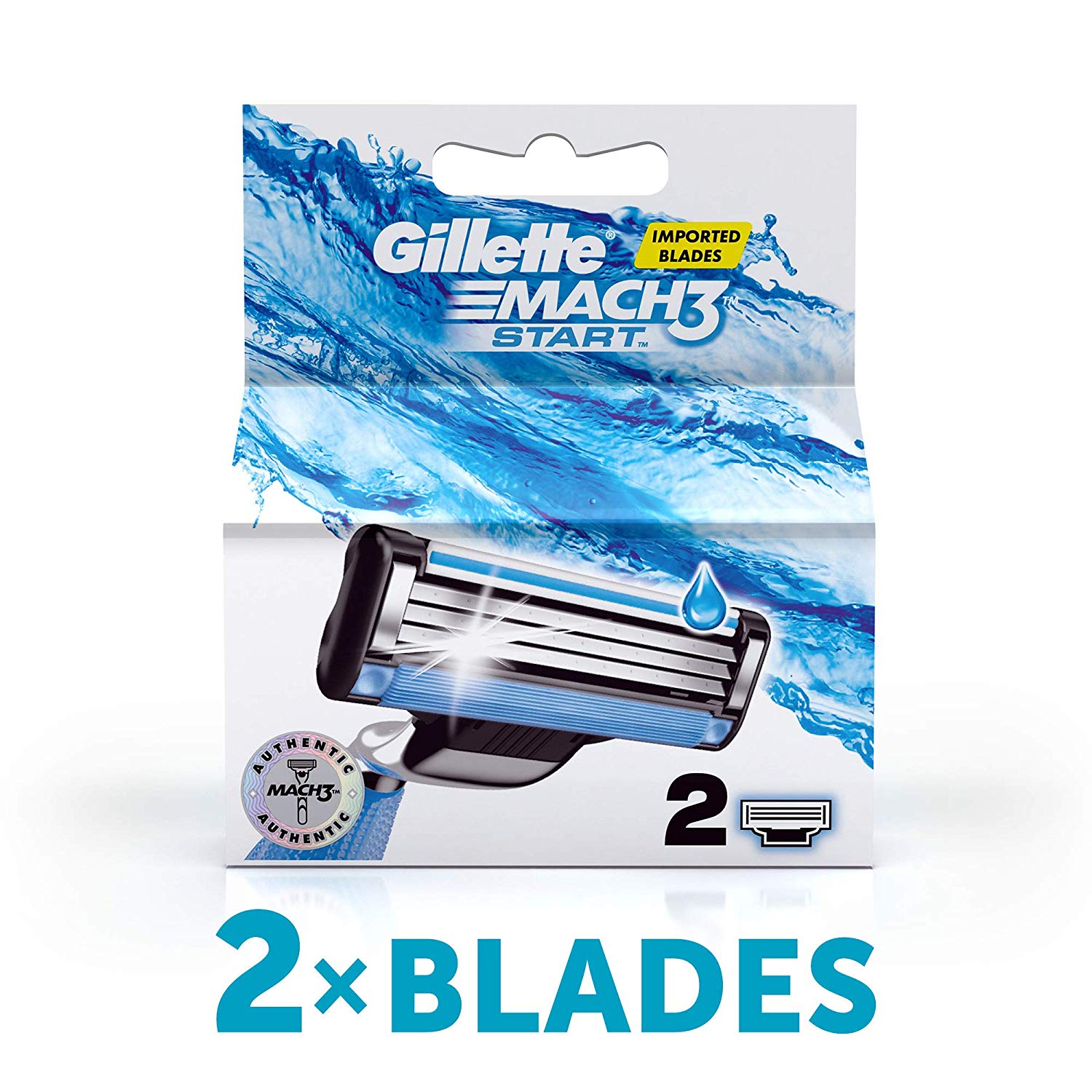 Buy Gillette Mach 3 Start Cartridge, 2 Count Online