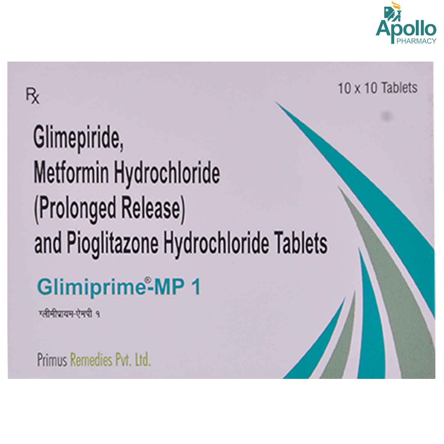 GLIMY MP 1MG TABLET Price, Uses, Side Effects, Composition - Apollo 24|7