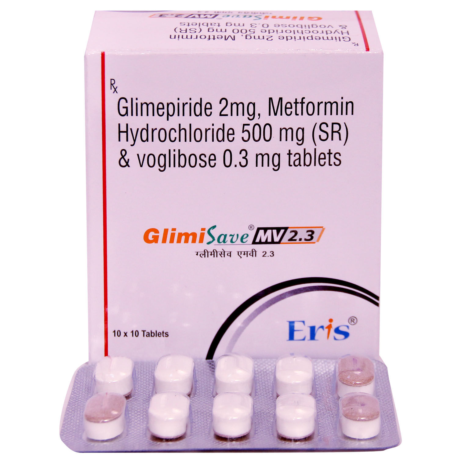 Glimepiride 2mg Metformin 500mg Voglibose 0 3 Mg Brand Name