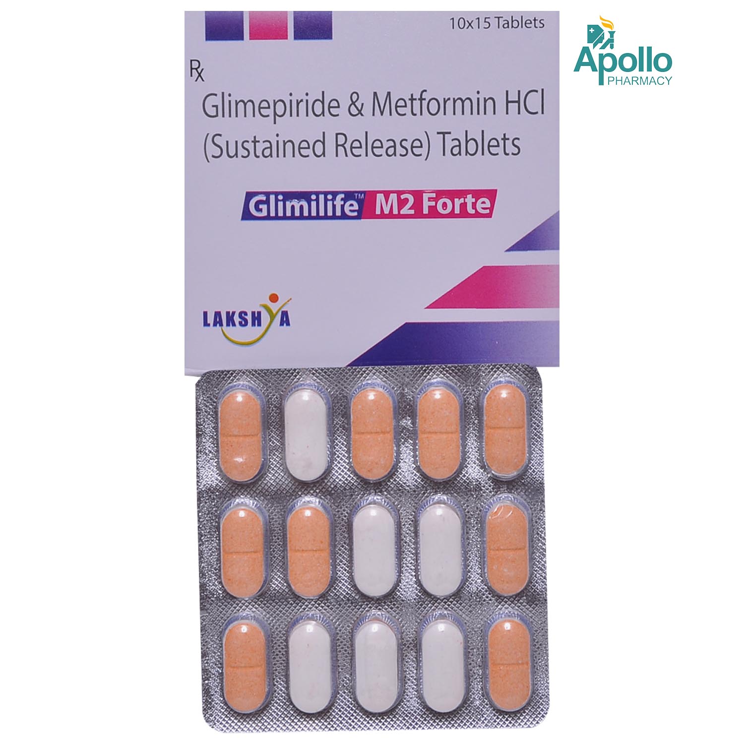 Glimilife M2 Forte Tablet 15's Price, Uses, Side Effects, Composition ...