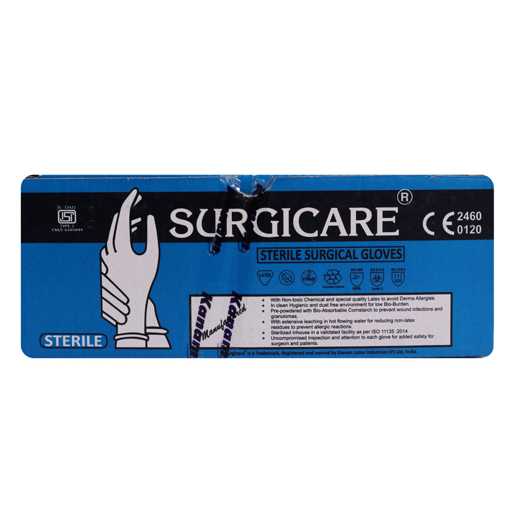 Gloves Surgicare 6, 1 Pair, Pack of 1 