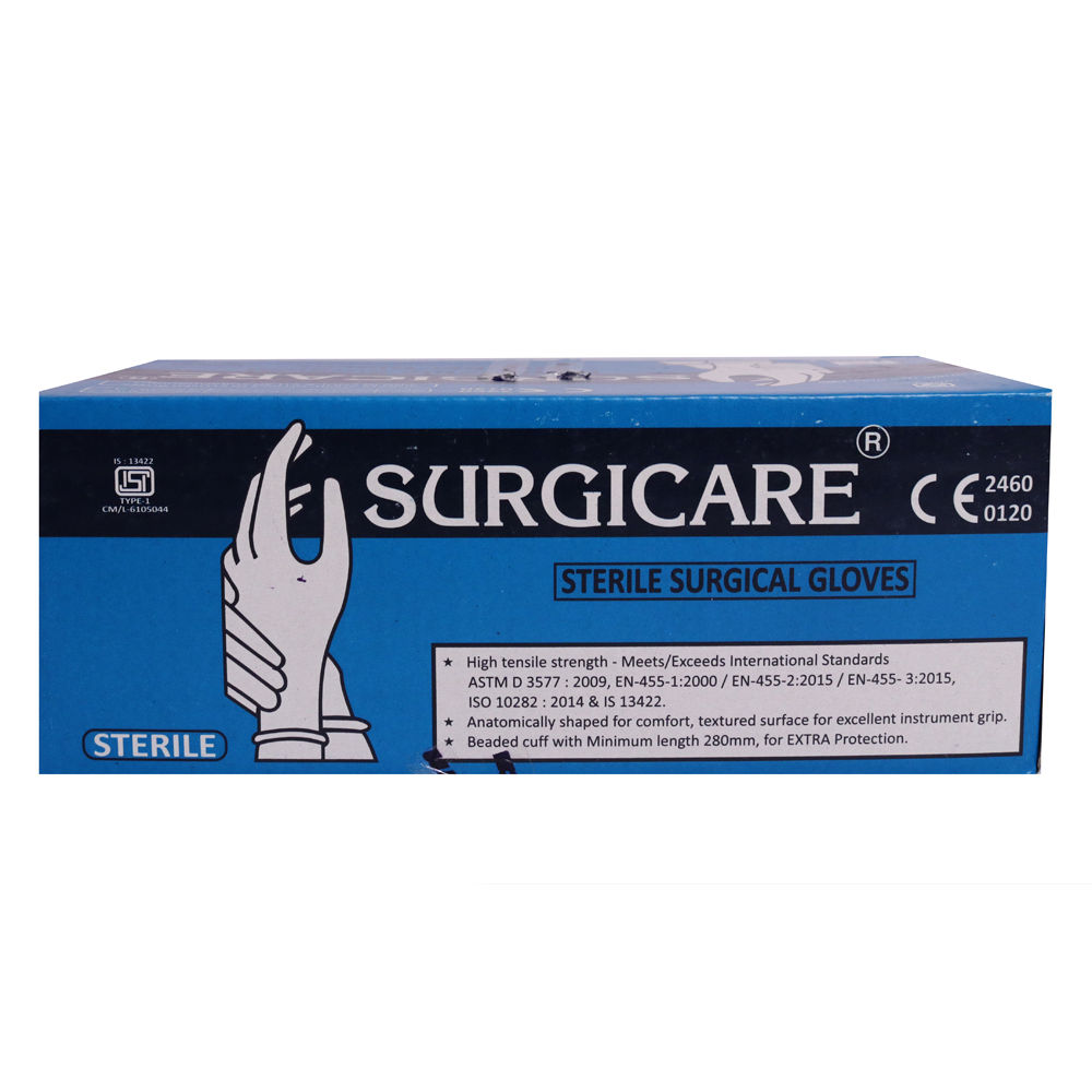 Gloves Surgicare 6, 1 Pair, Pack of 1 