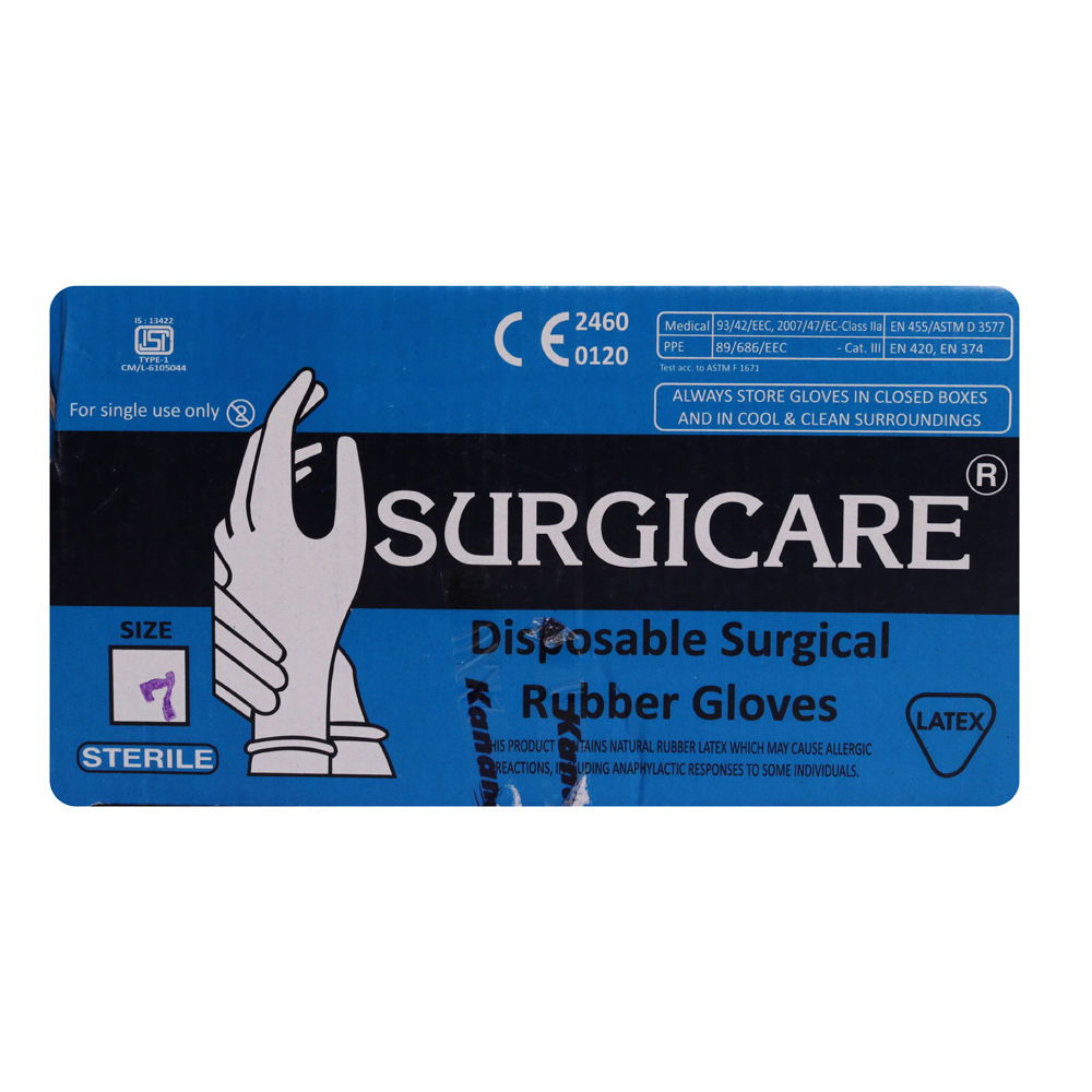 Gloves Surgicare, 7 Count, Pack of 1 