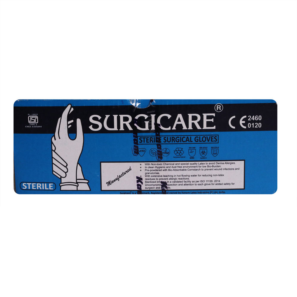 Gloves Surgicare 7, Pack of 1 