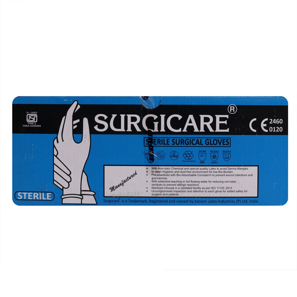 Gloves Surgicare  8.5, Pack of 1 