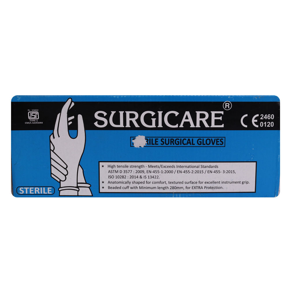 Gloves Surgicare  8.5, Pack of 1 