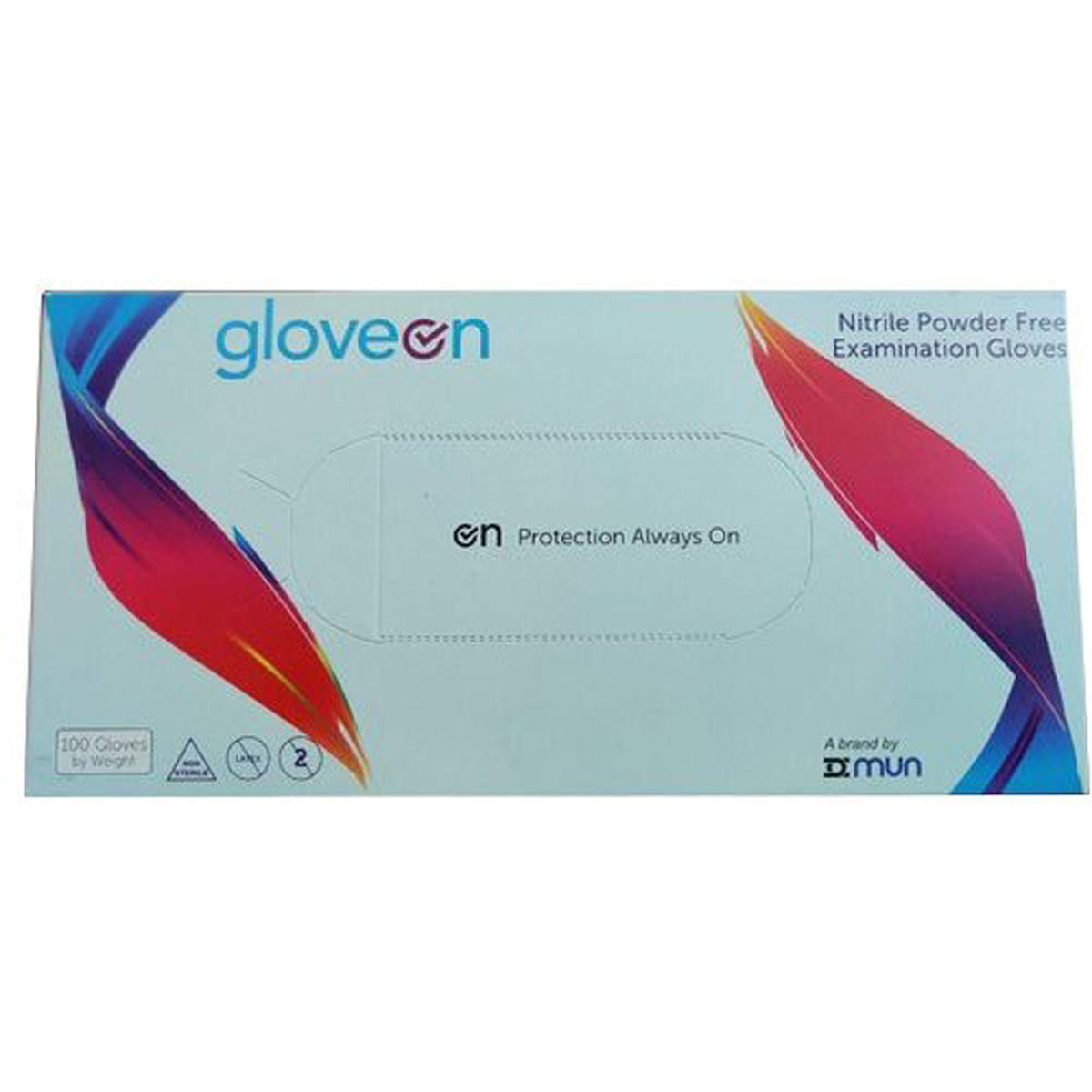 Gloveon Gloves Examination, 100 Count, Pack of 100 S
