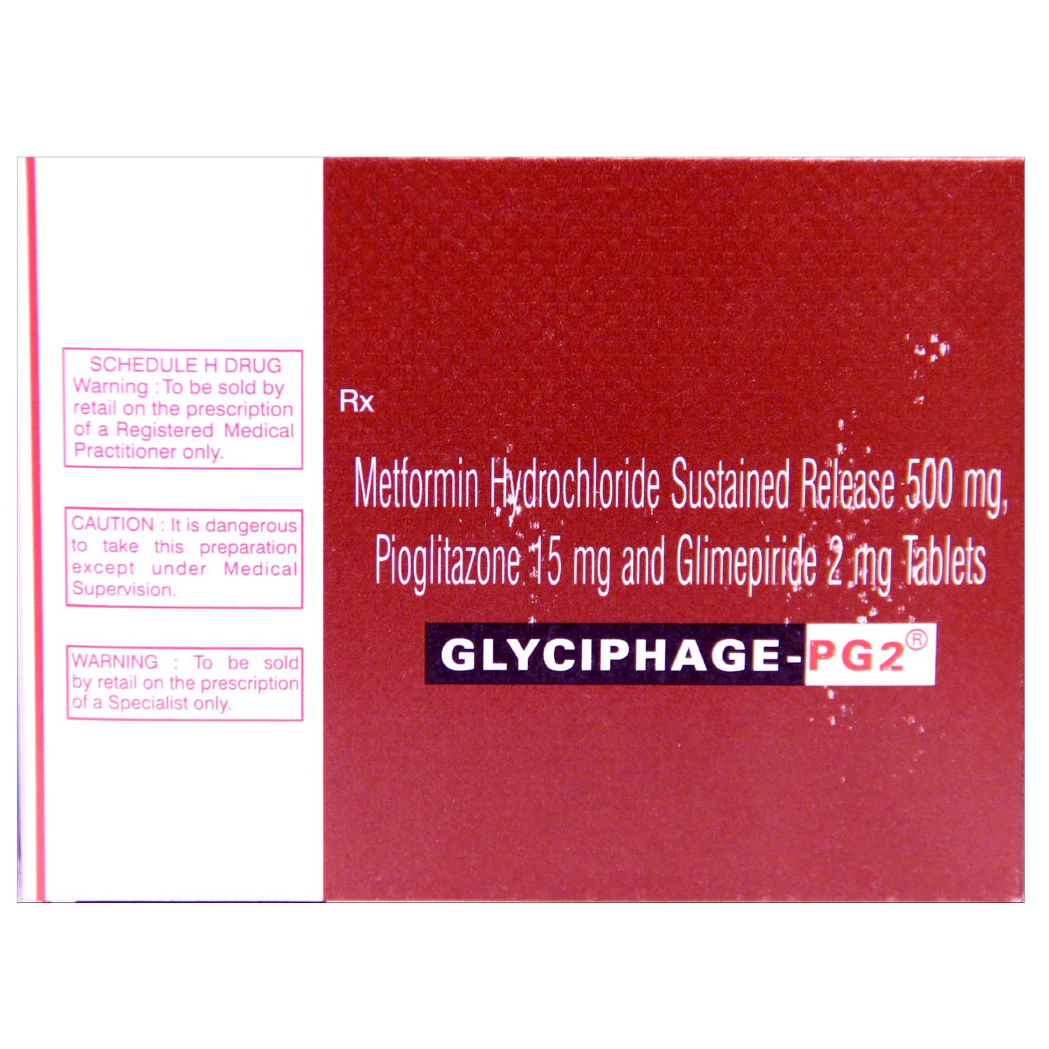 GLYCIPHAGE PG 2MG TABLET Price, Uses, Side Effects, Composition ...