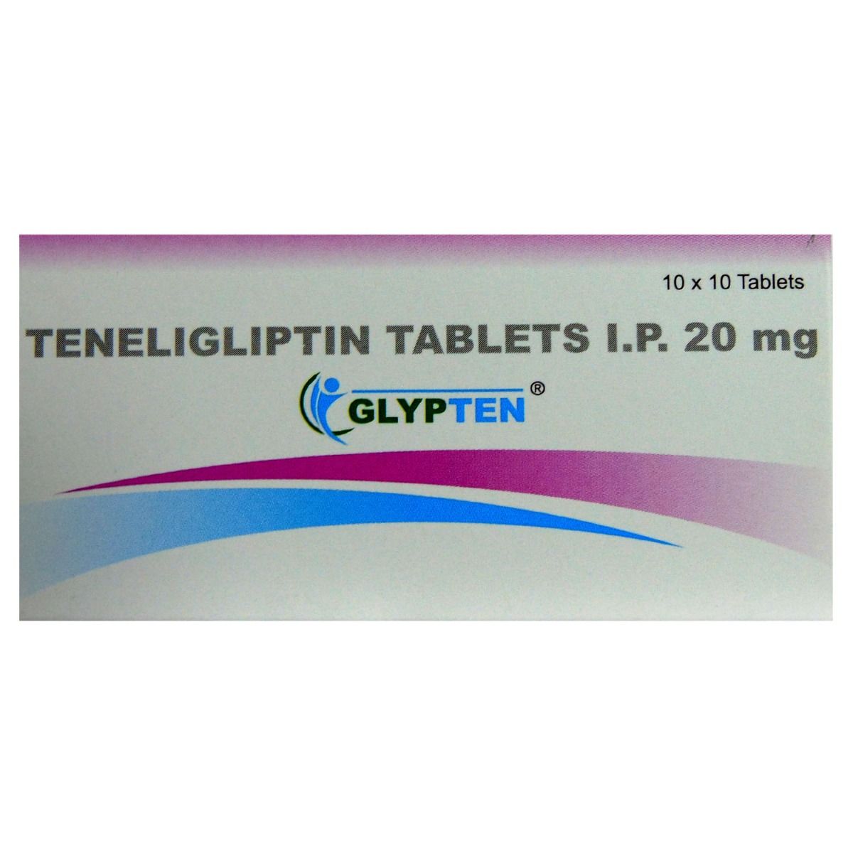 Glypten 20 mg Tablet 10's, Pack of 10 TabletS