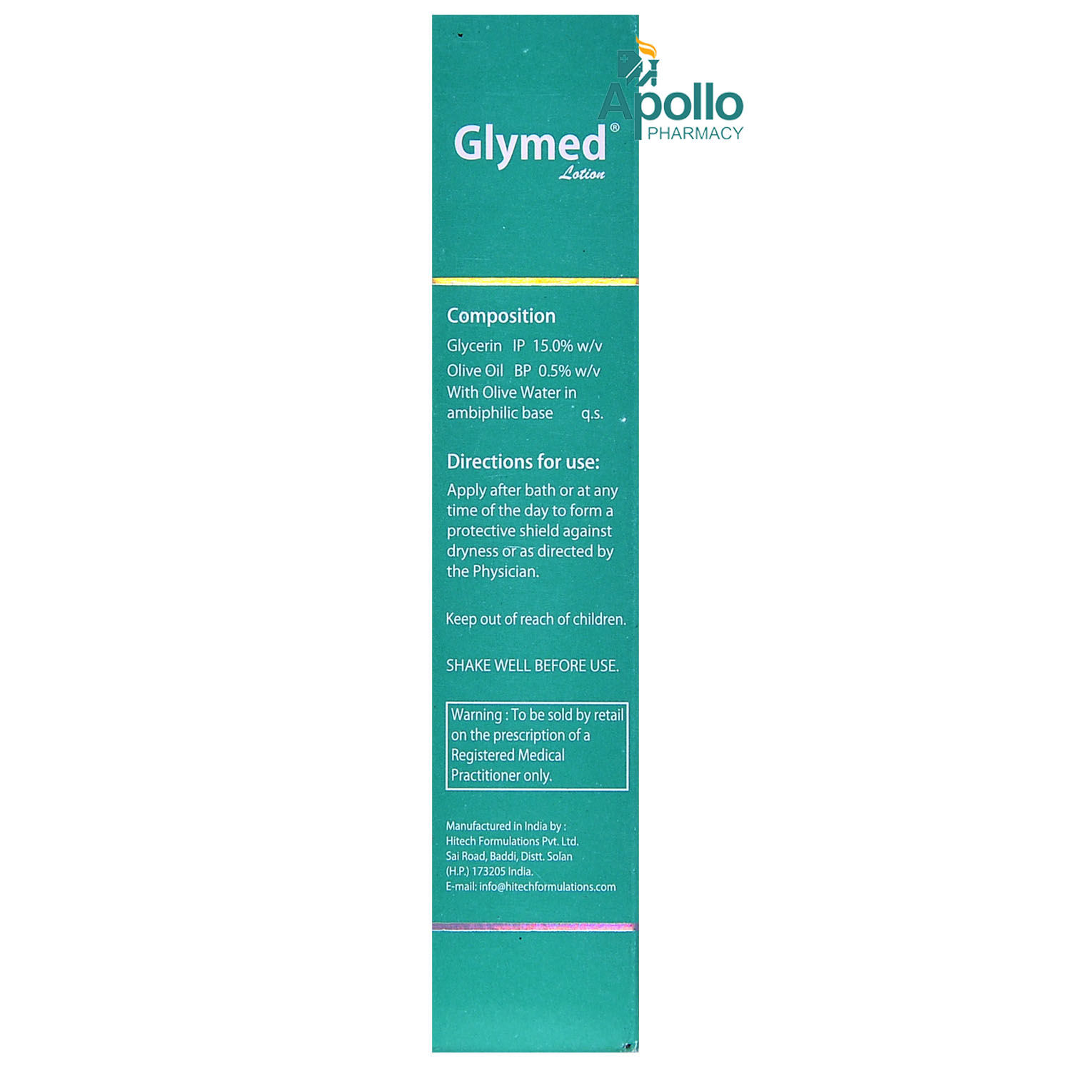 Glymed Lotion 100 ml Price, Uses, Side Effects, Composition Apollo