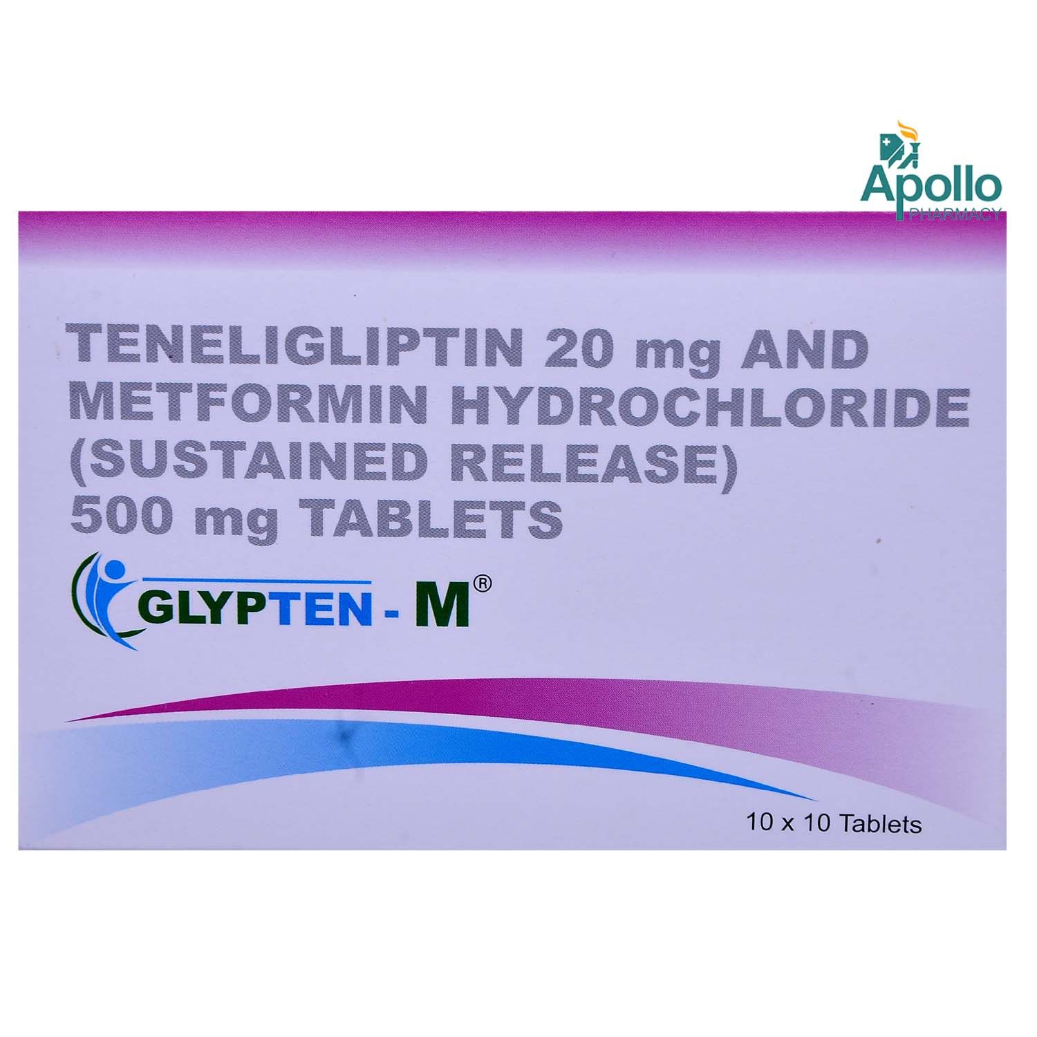 Glypten M Tablet 10 S Price Uses Side Effects Composition Apollo Pharmacy