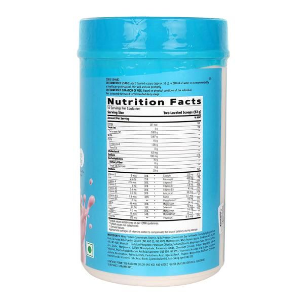 GNC Total Lean Shake 25 Strawberry Flavour Powder, 750 gm, Pack of 1 