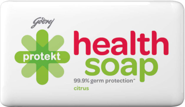 Godrej Protekt Citrus Health Bath Soap, 100 gm, Pack of 1 