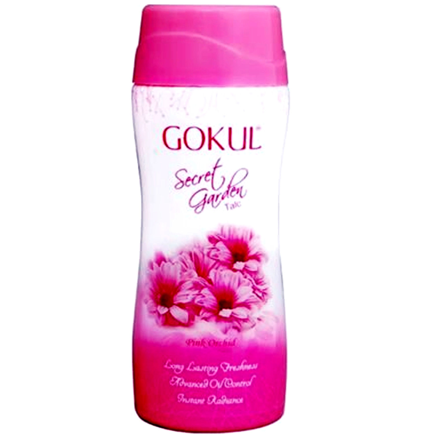 Buy Gokul Secret Garden Pink Orchid Talcum Powder, 100 gm Online
