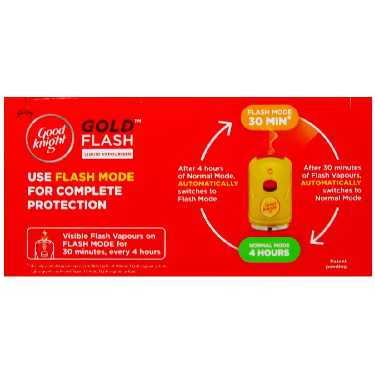 Good Knight Gold Flash Machine + Refill, 1 Kit, Pack of 1 