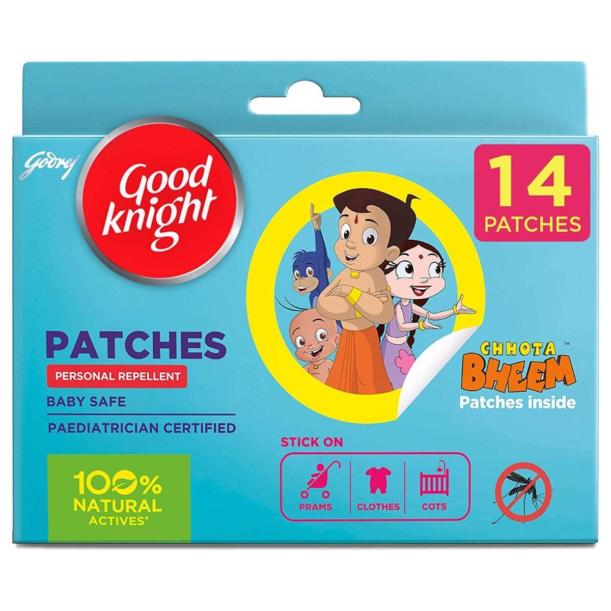 Buy Good Knight Mosquito Repellent Patches, 14 Count Online