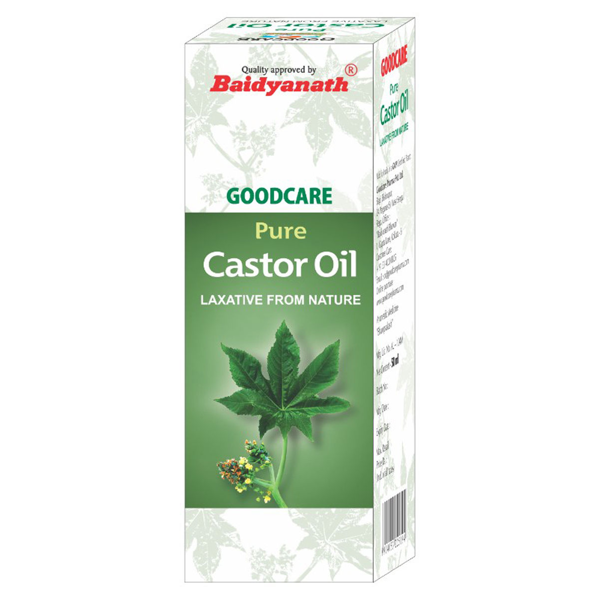 Baidyanath Goodcare Castor Oil, 100 ml, Pack of 1 