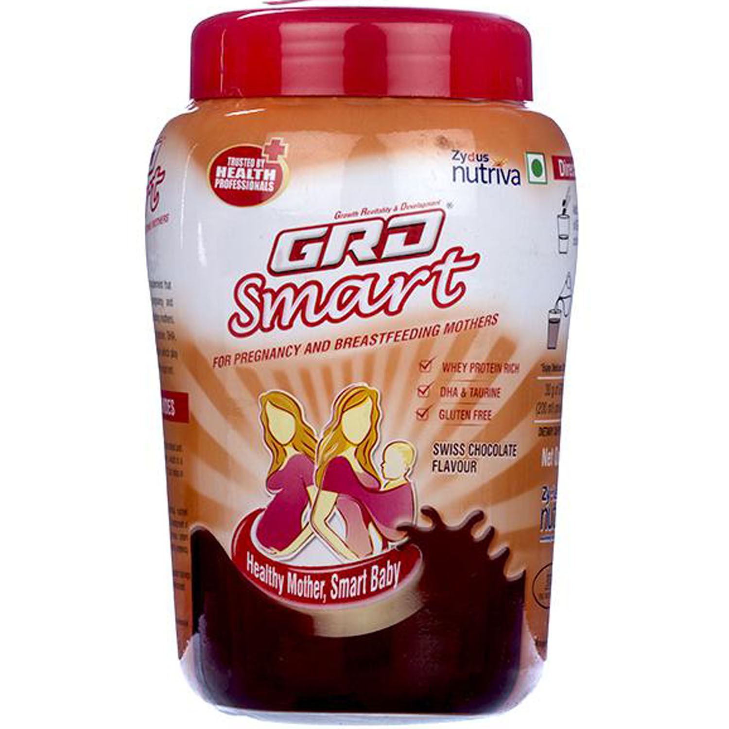 Grd Smart Swiss Chocolate Flavoured Powder, 200 gm Jar Price, Uses