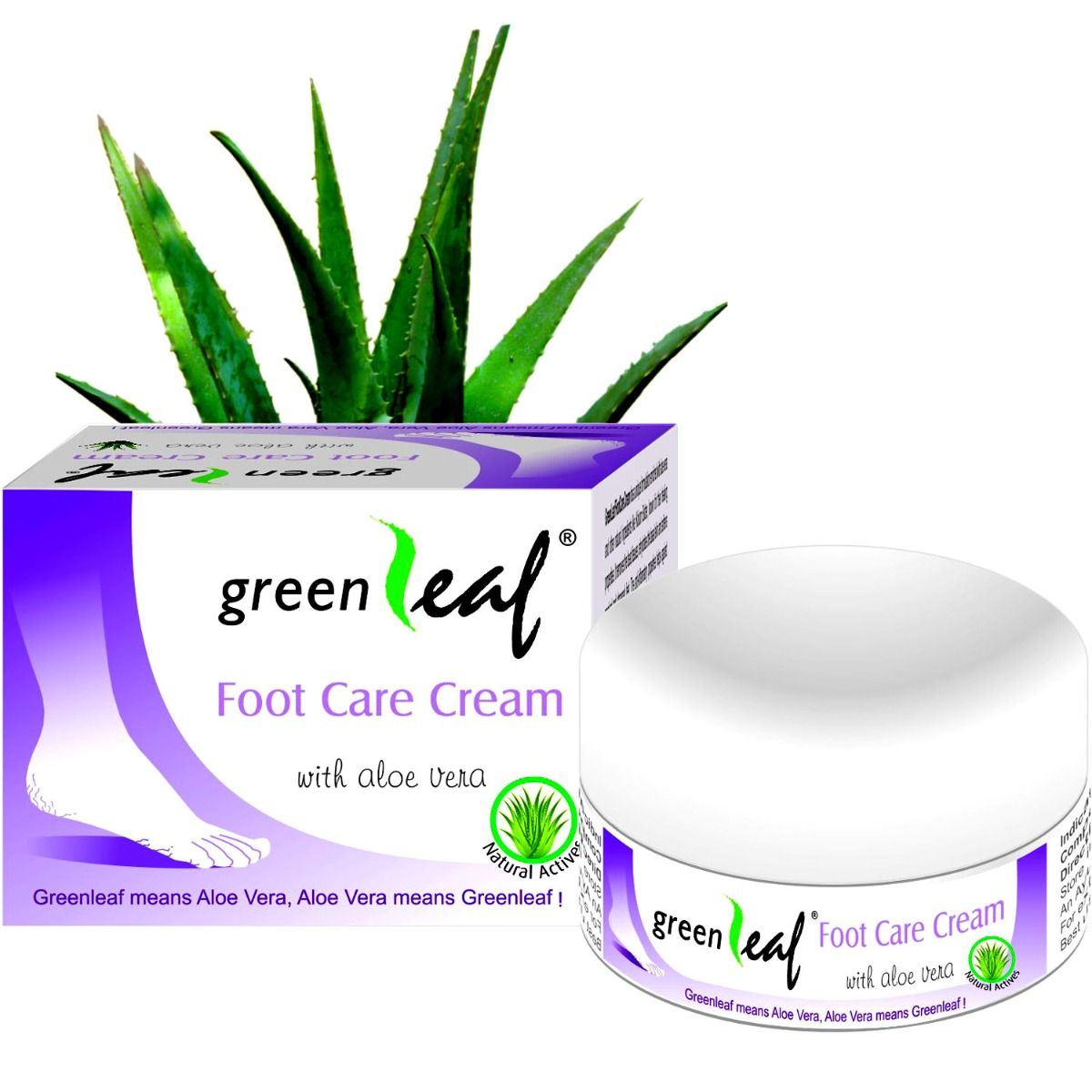 Buy Green Leaf Foot Care Cream 50g Online
