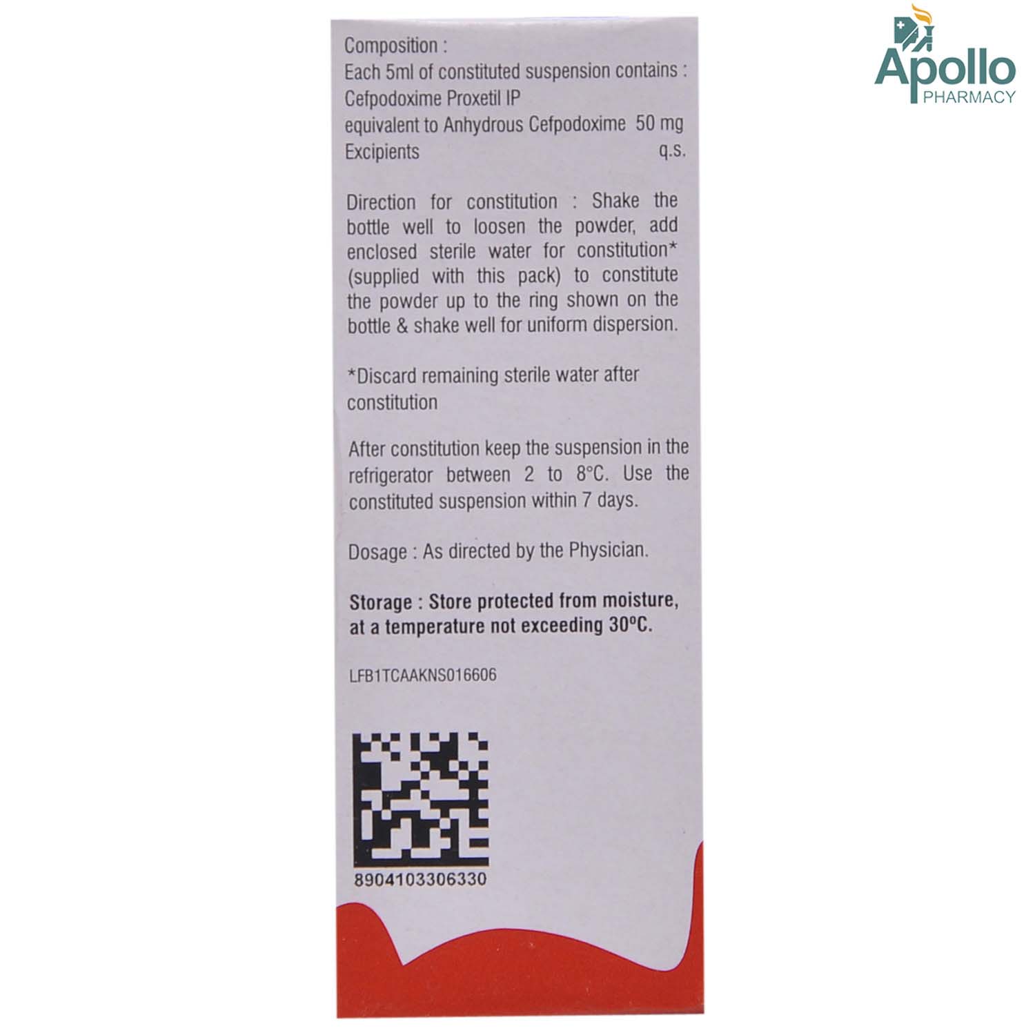 Gudcef Dry Syrup 30 ml Price, Uses, Side Effects, Composition Apollo Pharmacy