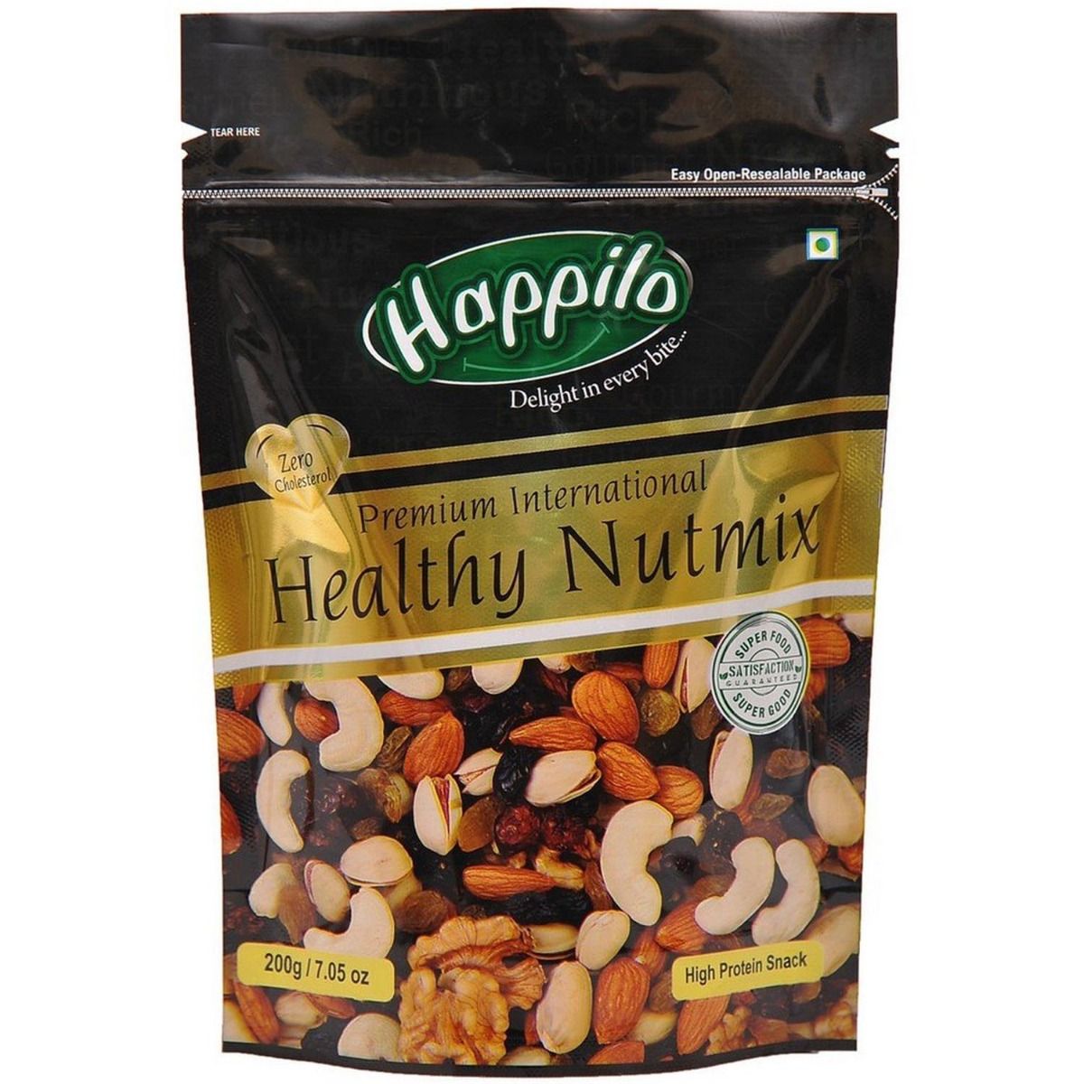 Buy Happilo Premium International Healthy Nut Mix, 200 gm Online