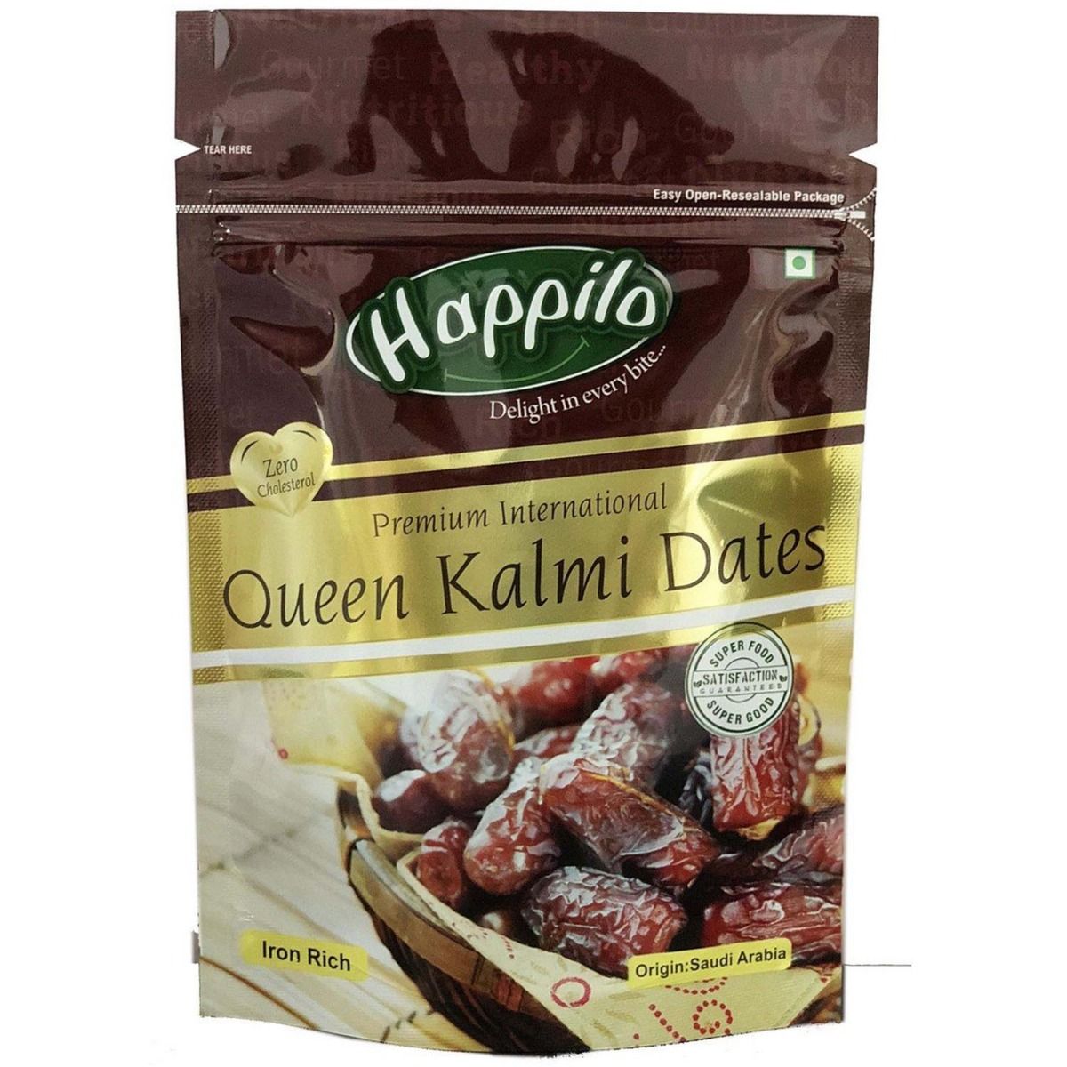 Buy Happilo Premium International Queen Kalmi Dates, 200 gm Online