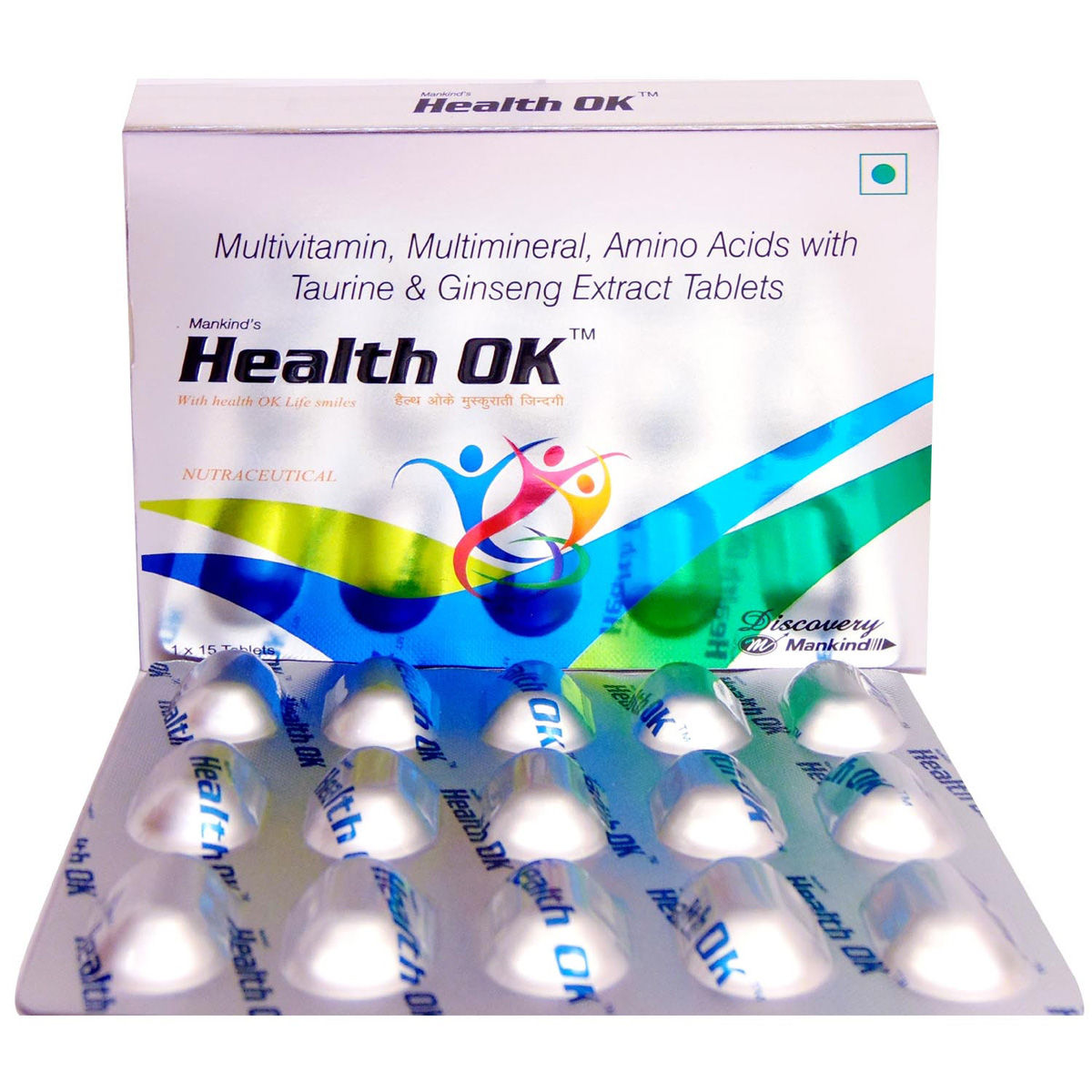 Health OK Tablet 15's, Pack of 15 S