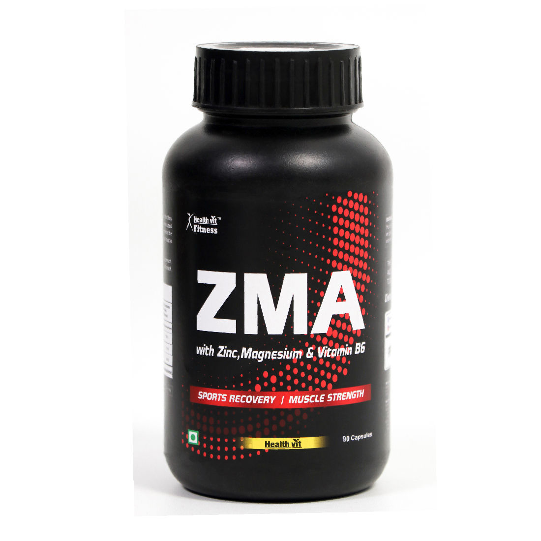 Buy Healthvit ZMA ( Zinc, Magnesium, Vitamin B6), 90 Capsules Online