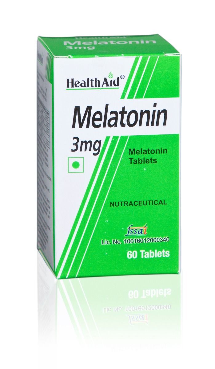 Buy Health Aid Melatonin 3 mg, 60 Tablets Online